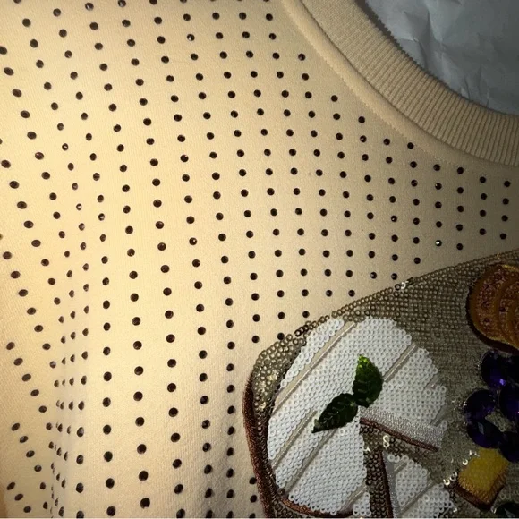 Queen of Sparkles Charcuterie Board Sweatshirt. - Picture 4 of 6